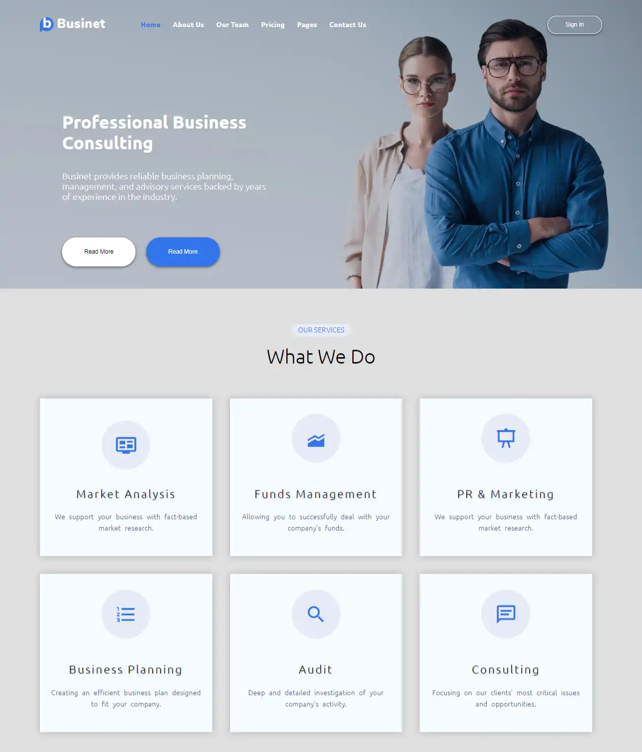 Bussinet Project By Mahdiar Mansouri