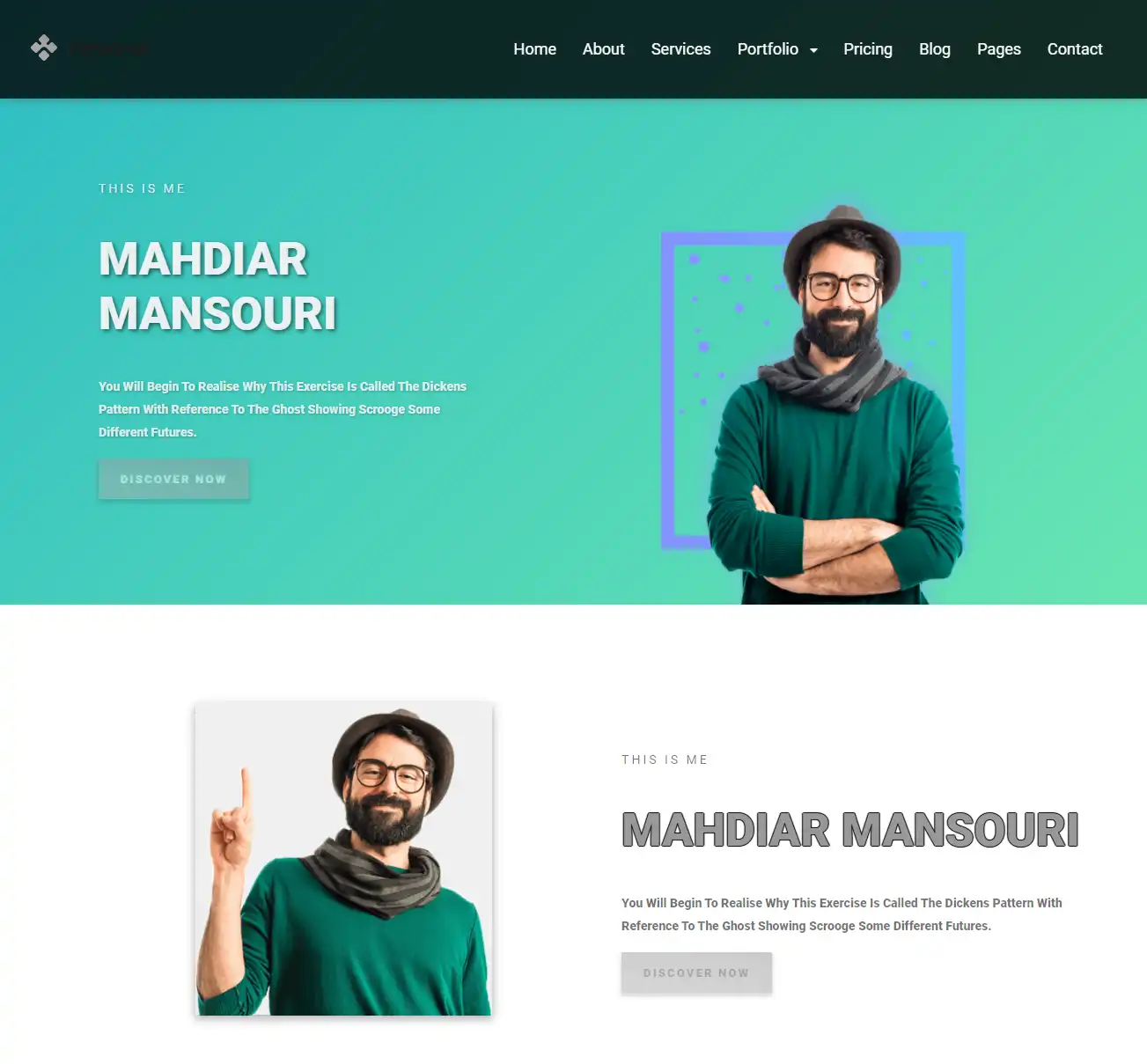 Personal Project By Mahdiar Mansouri